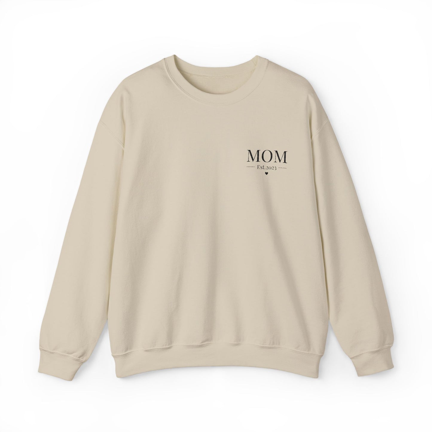 Mom Life Crewneck Sweatshirt - Cozy Unisex Pullover for Mother's Day