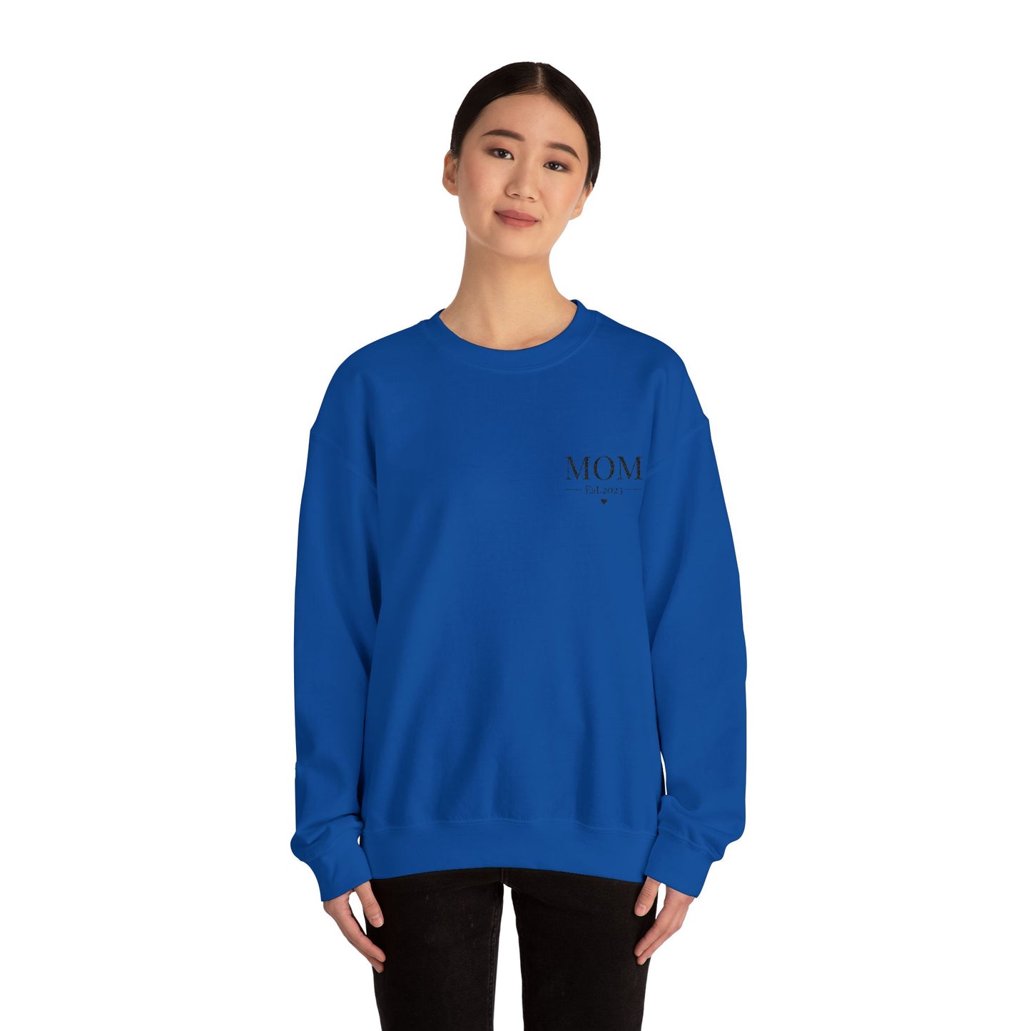Mom Life Crewneck Sweatshirt - Cozy Unisex Pullover for Mother's Day