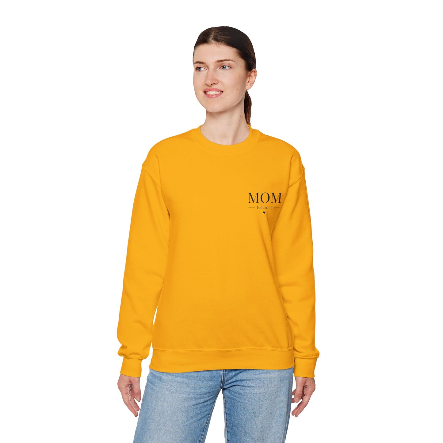 Mom Life Crewneck Sweatshirt - Cozy Unisex Pullover for Mother's Day