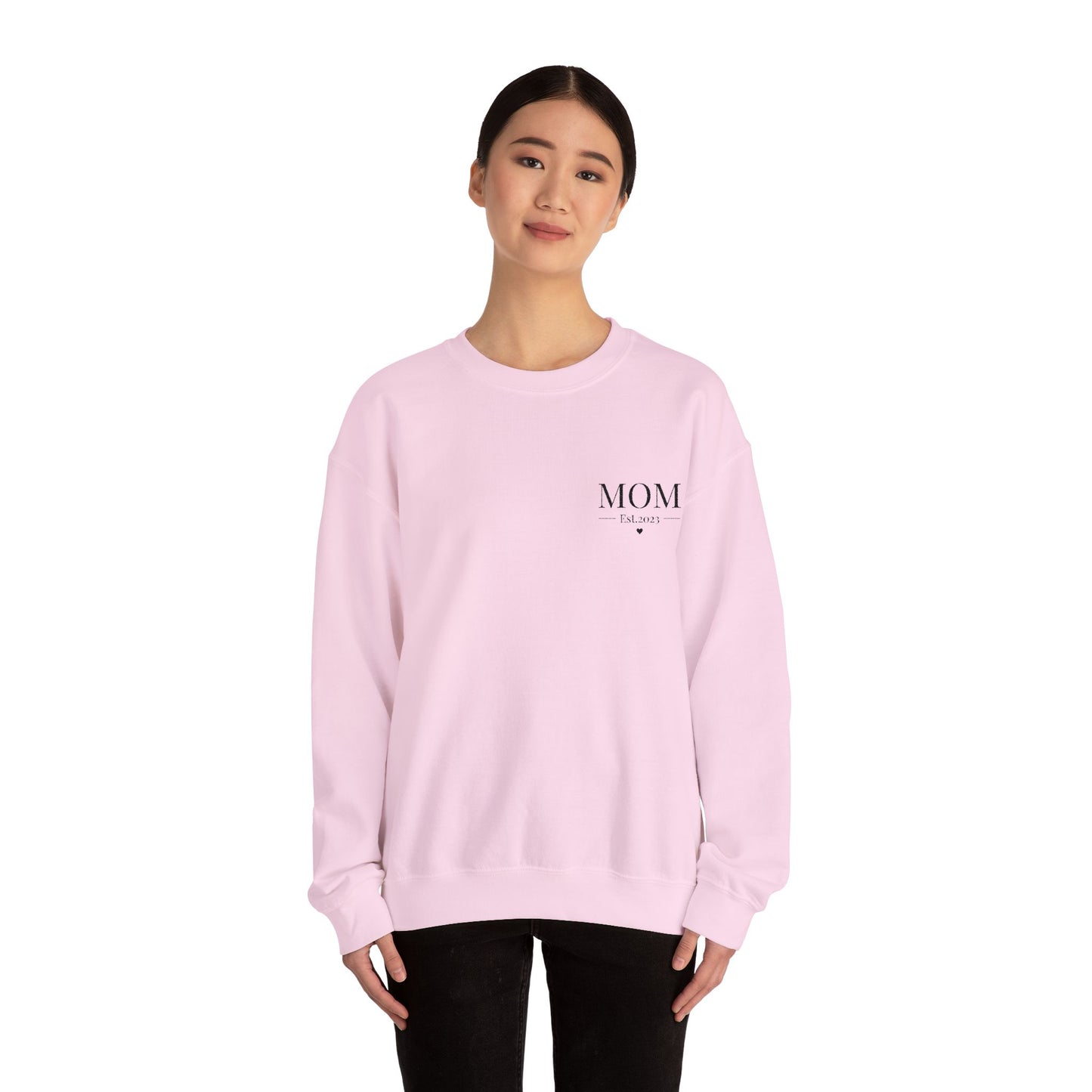 Mom Life Crewneck Sweatshirt - Cozy Unisex Pullover for Mother's Day