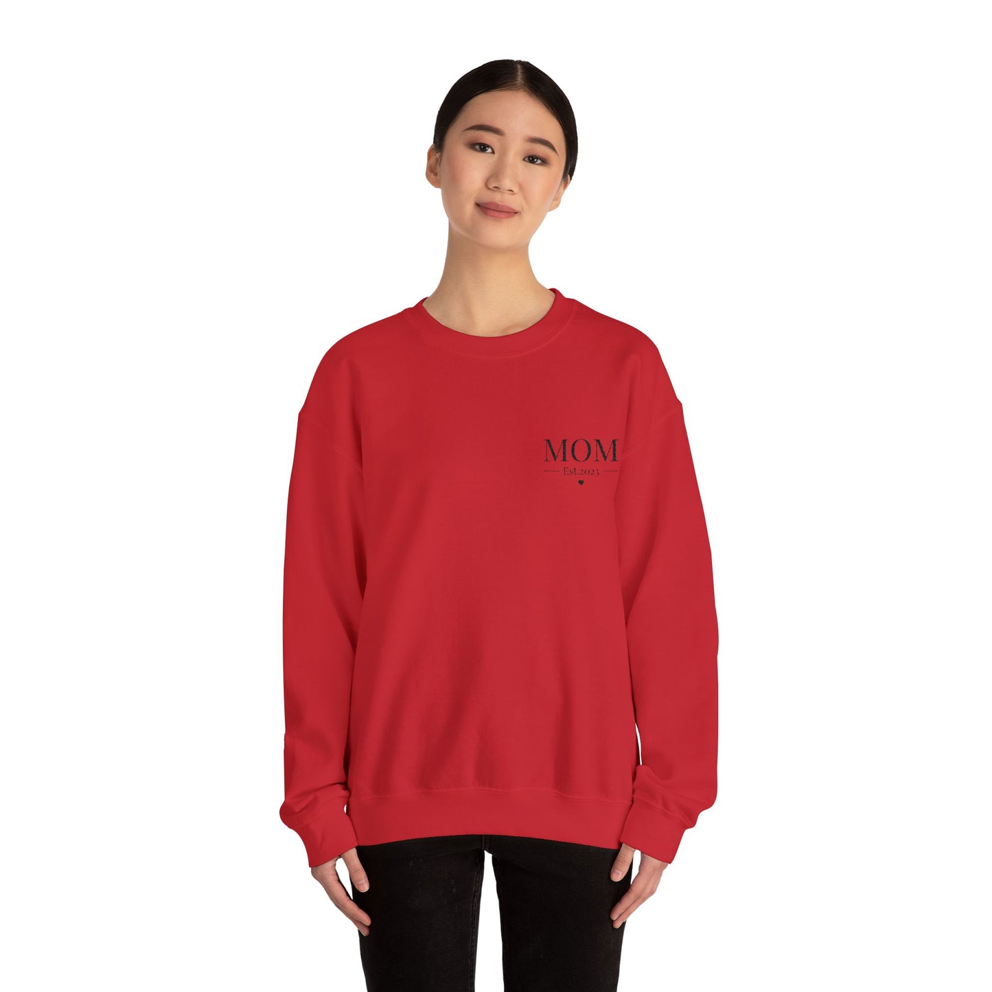 Mom Life Crewneck Sweatshirt - Cozy Unisex Pullover for Mother's Day
