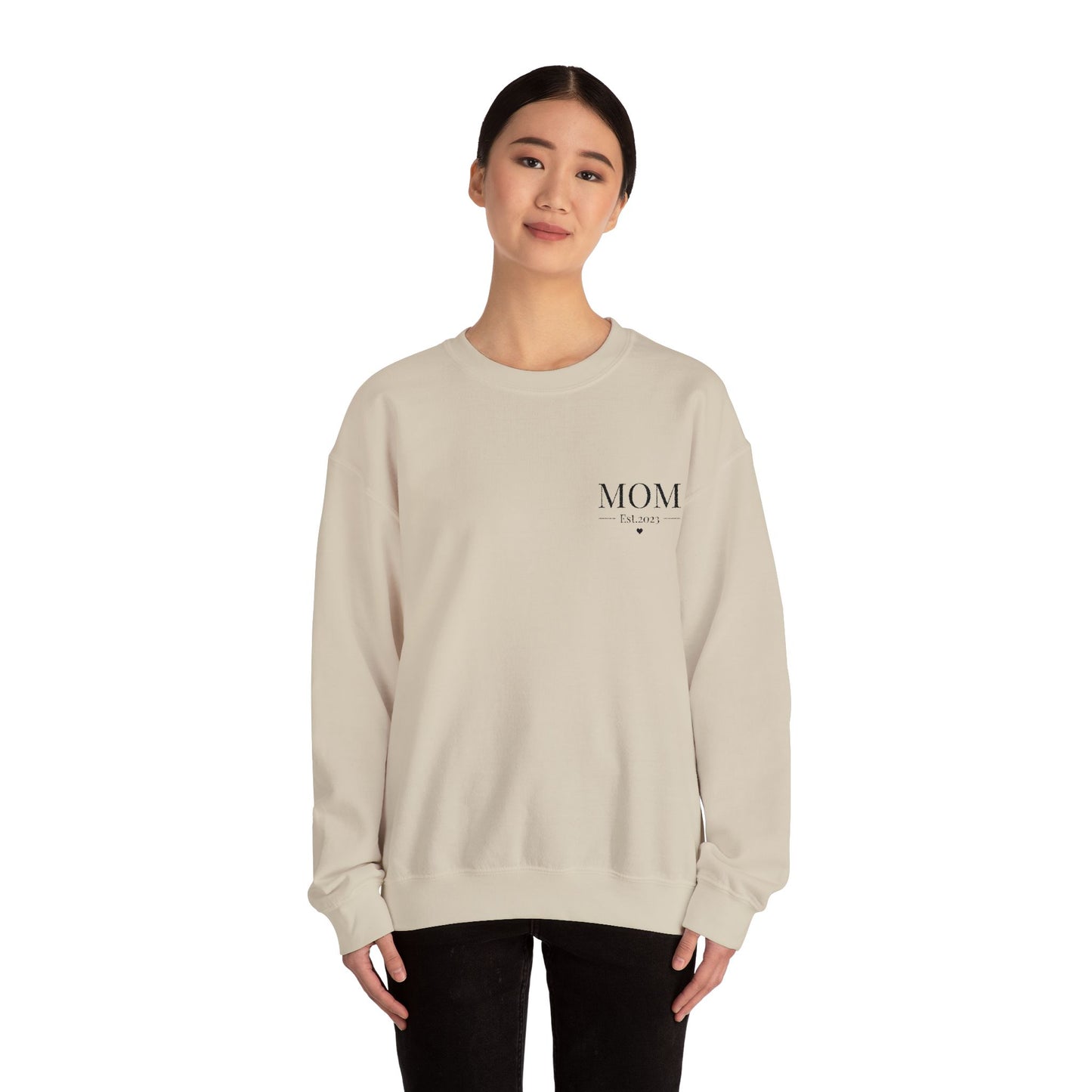 Mom Life Crewneck Sweatshirt - Cozy Unisex Pullover for Mother's Day
