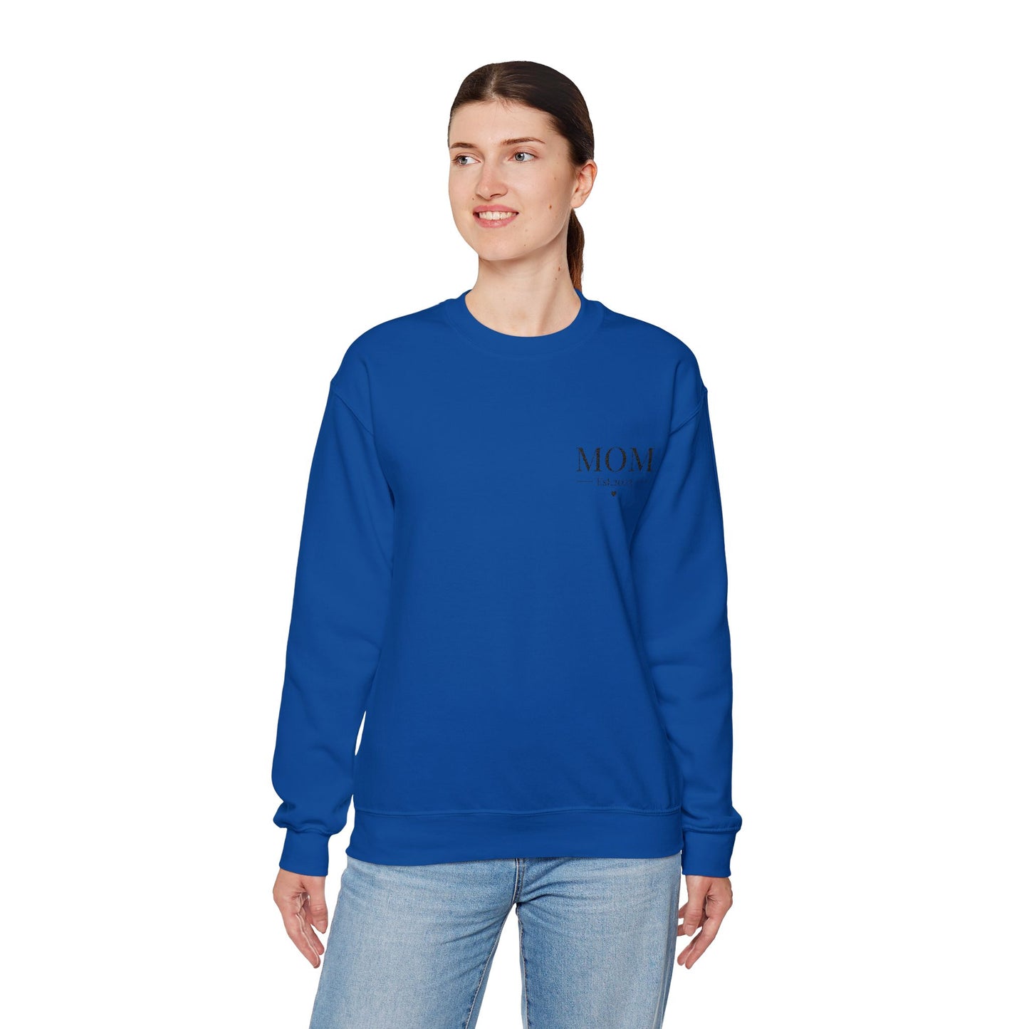 Mom Life Crewneck Sweatshirt - Cozy Unisex Pullover for Mother's Day