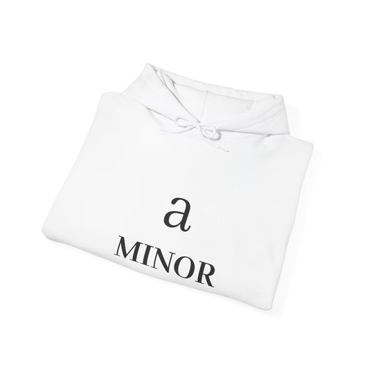 Unisex Heavy Blend Hoodie - 'a minor' Design