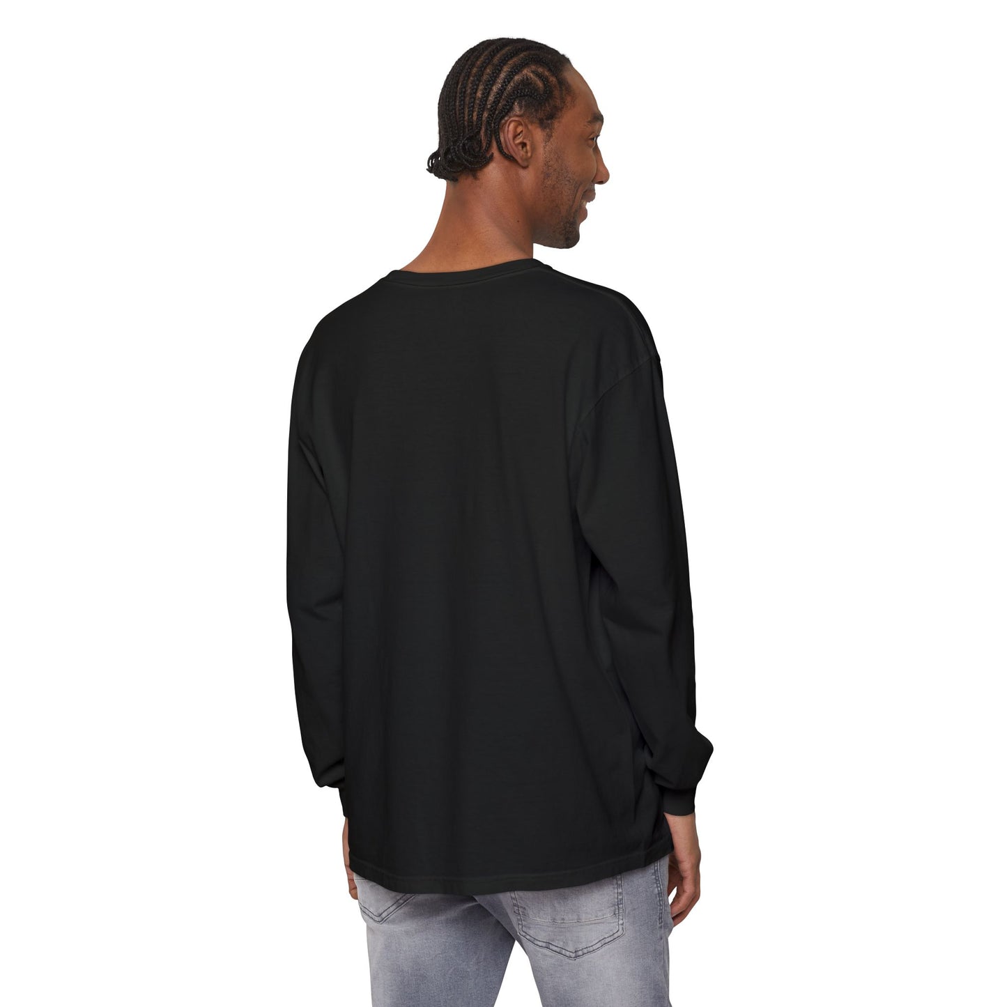 Unisex Long Sleeve T-Shirt with 'ZERO' Design - Casual Comfort for Everyday Wear