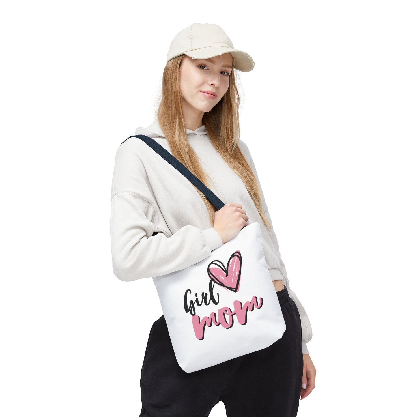Girl Mom Tote Bag - Stylish Everyday Tote for Proud Moms