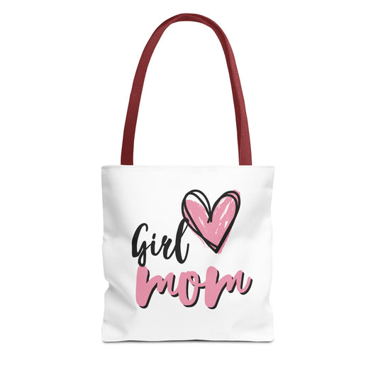 Girl Mom Tote Bag - Stylish Everyday Tote for Proud Moms