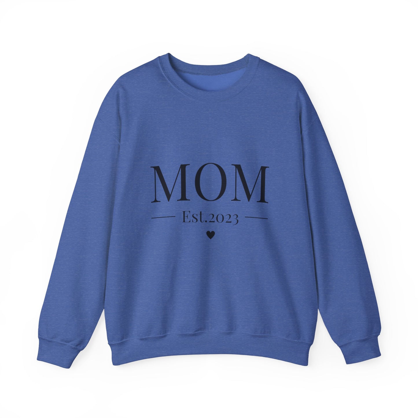 Mom Est. 2023 Crewneck Sweatshirt - Perfect Gift for New Moms