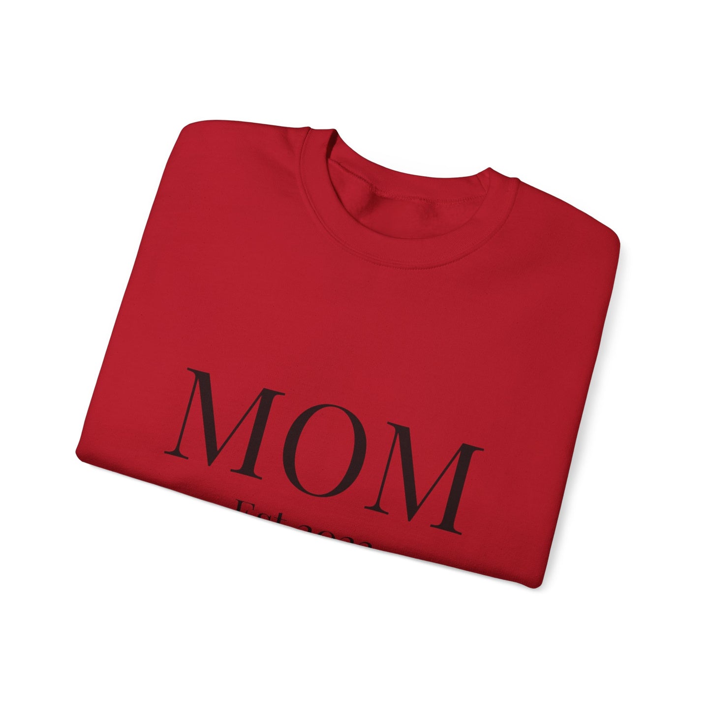 Mom Est. 2023 Crewneck Sweatshirt - Perfect Gift for New Moms