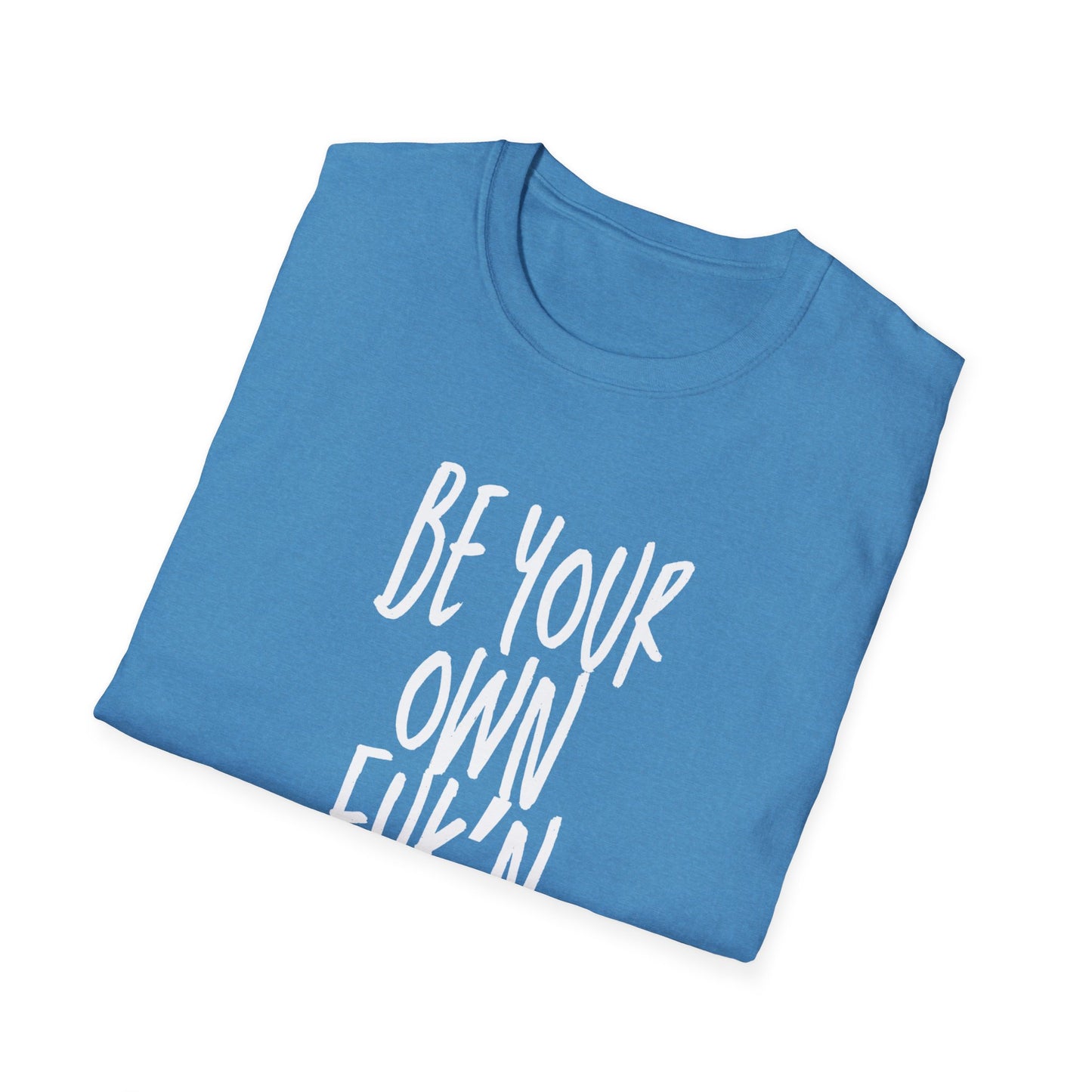 Be Your Own Hero Unisex Softstyle T-Shirt, Casual Graphic Tee, Comfortable Daily Wear, Great for Gifting, Perfect for Holidays