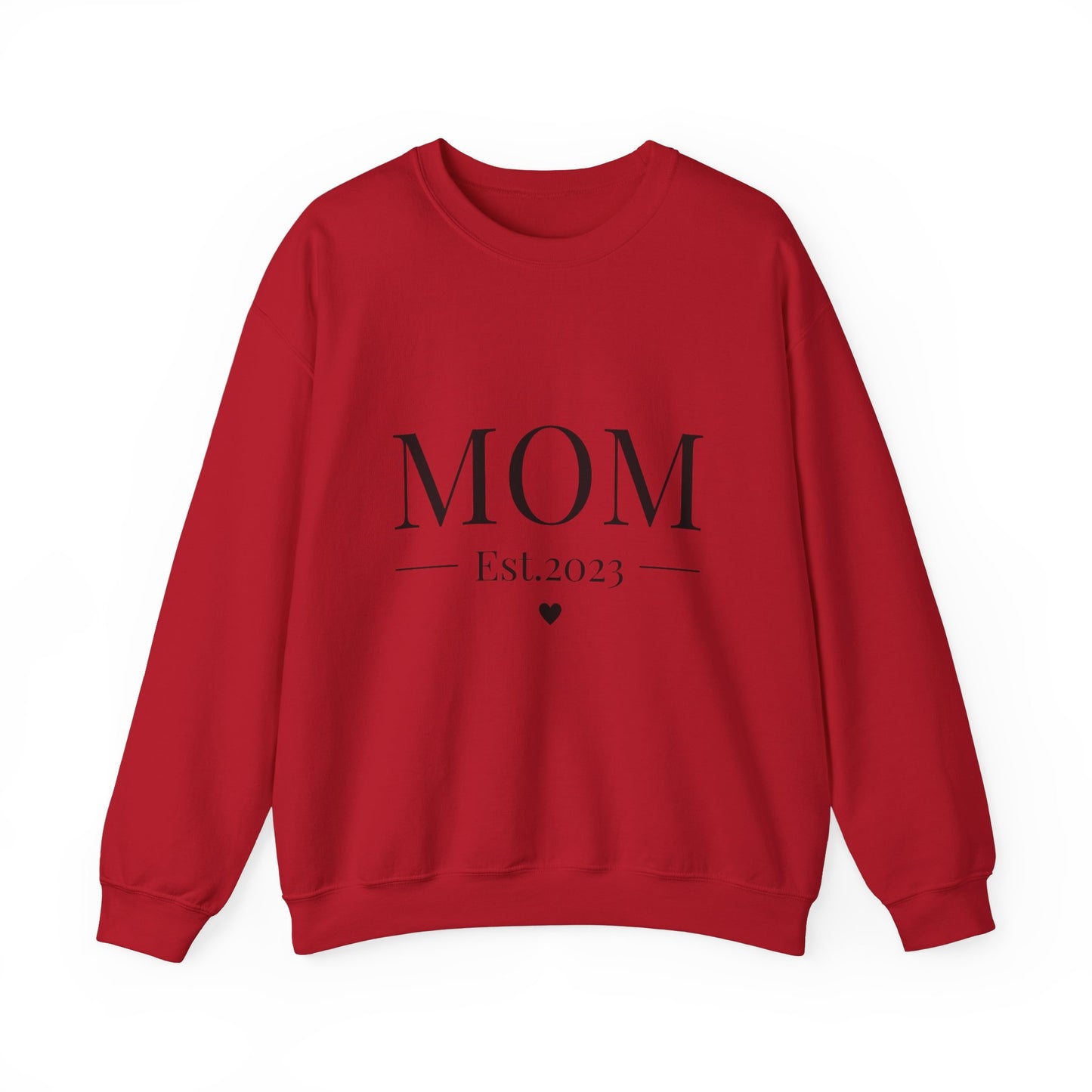 Mom Est. 2023 Crewneck Sweatshirt - Perfect Gift for New Moms