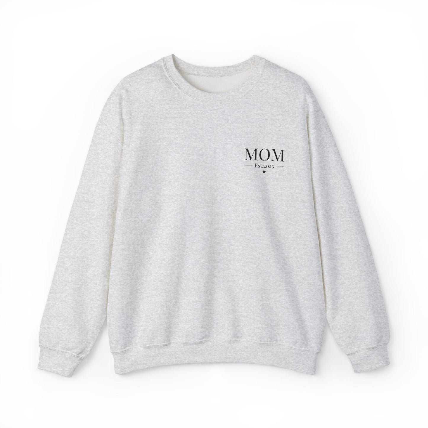 Mom Life Crewneck Sweatshirt - Cozy Unisex Pullover for Mother's Day