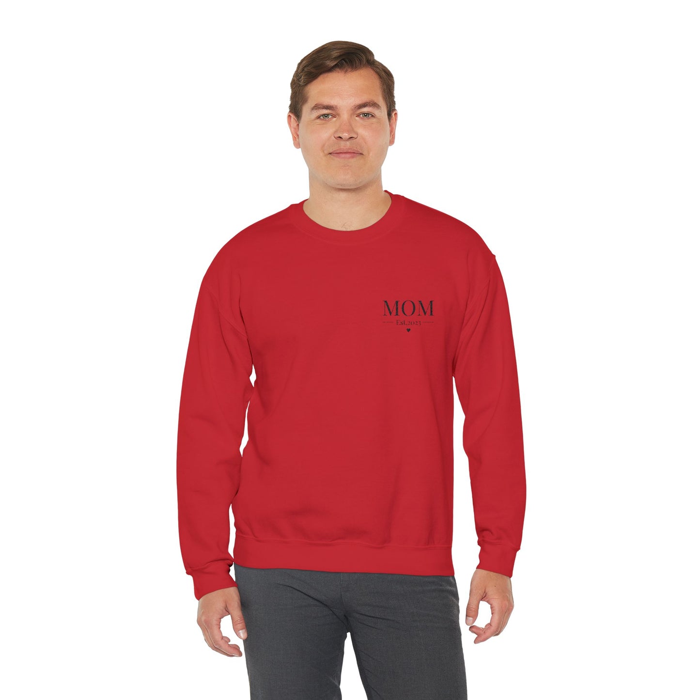Mom Life Crewneck Sweatshirt - Cozy Unisex Pullover for Mother's Day