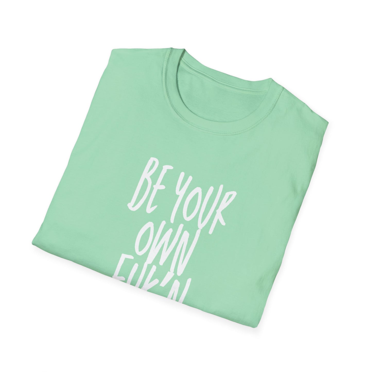 Be Your Own Hero Unisex Softstyle T-Shirt, Casual Graphic Tee, Comfortable Daily Wear, Great for Gifting, Perfect for Holidays