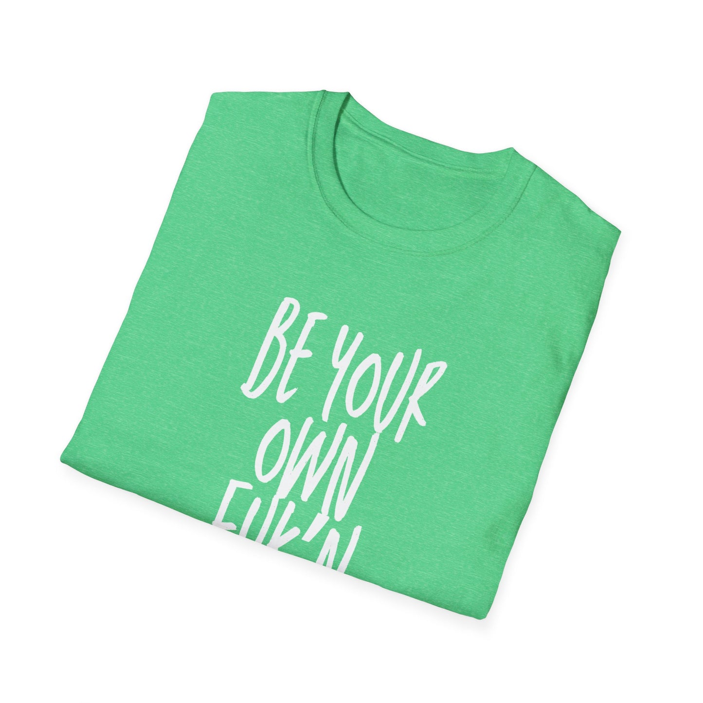 Be Your Own Hero Unisex Softstyle T-Shirt, Casual Graphic Tee, Comfortable Daily Wear, Great for Gifting, Perfect for Holidays