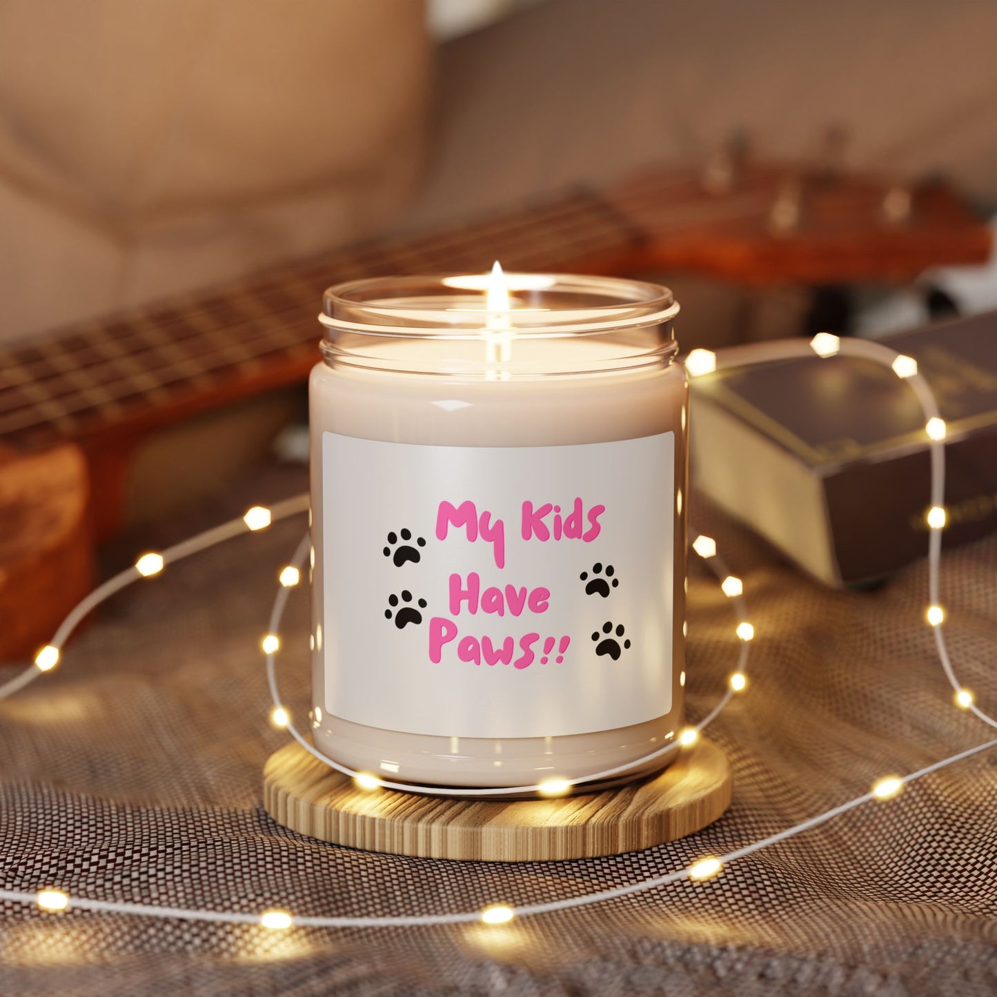 Pet Lover's Scented Soy Candle - 9oz Inspirational Gift