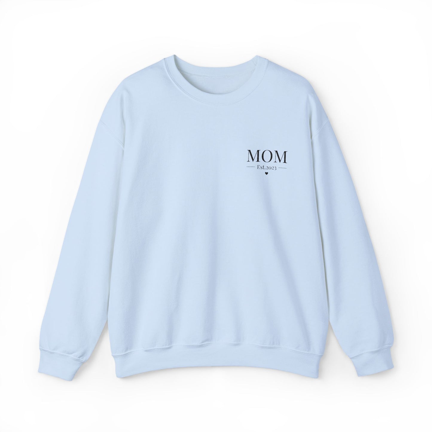 Mom Life Crewneck Sweatshirt - Cozy Unisex Pullover for Mother's Day