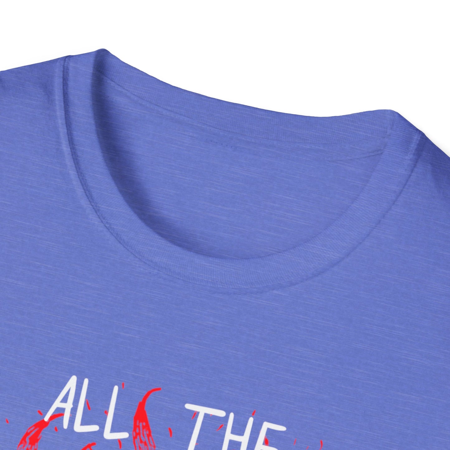 All the Good Ones Are Heart on Fire T-Shirt - Unisex Softstyle Tee with Inspirational Quote, Gift for Friends, Casual Wear, Birthday Present, Valentine's Day