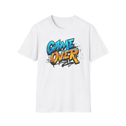 Unisex Softstyle T-Shirt - Gaming Game Over
