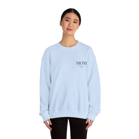 Mom Life Crewneck Sweatshirt - Cozy Unisex Pullover for Mother's Day
