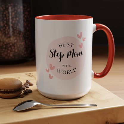 Best Step Mom Coffee Mug – Heartfelt Gift for Mother's Day & Special Occasions