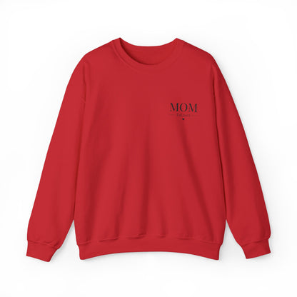 Mom Life Crewneck Sweatshirt - Cozy Unisex Pullover for Mother's Day