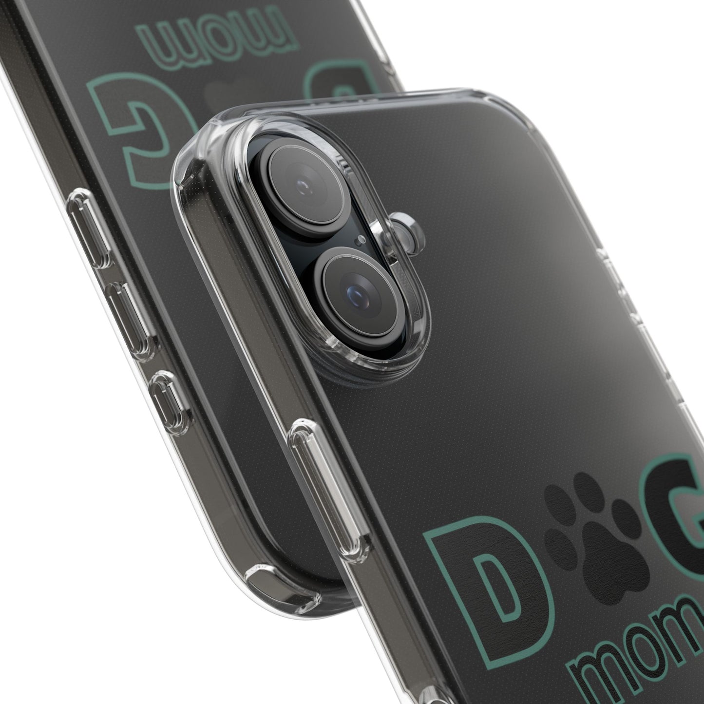 Dog Mom Clear Phone Case - Perfect Gift for Pet Lovers