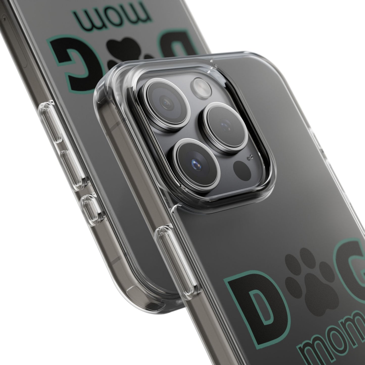 Dog Mom Clear Phone Case - Perfect Gift for Pet Lovers