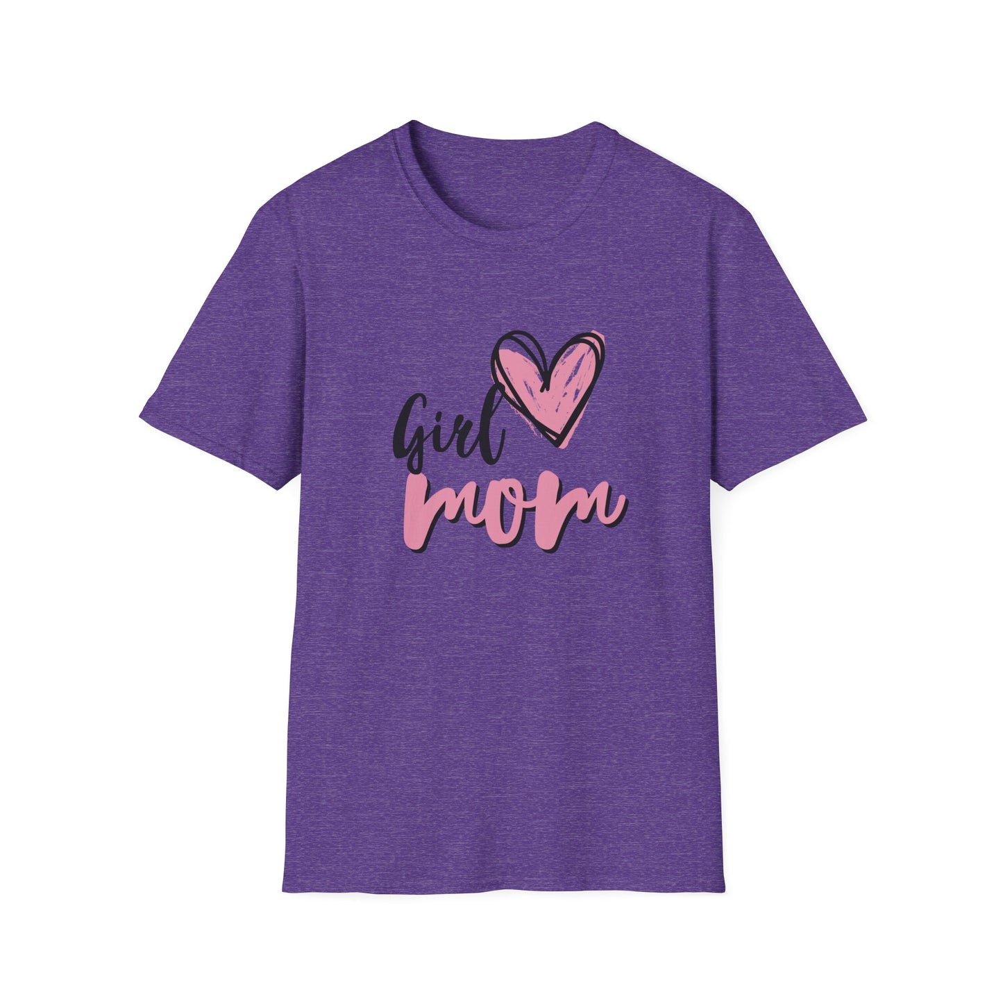 Girl Love Mom T-Shirt | Unisex Softstyle Tee for Mother's Day