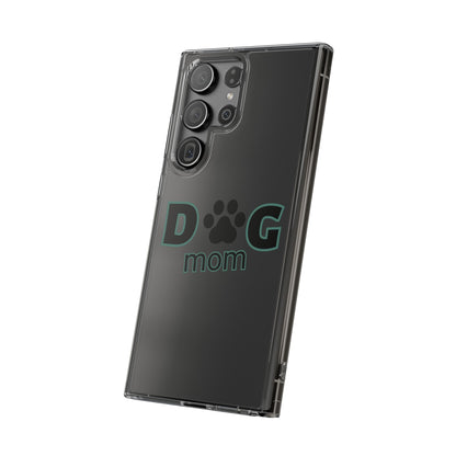 Dog Mom Clear Phone Case - Perfect Gift for Pet Lovers