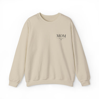 Mom Life Crewneck Sweatshirt - Cozy Unisex Pullover for Mother's Day