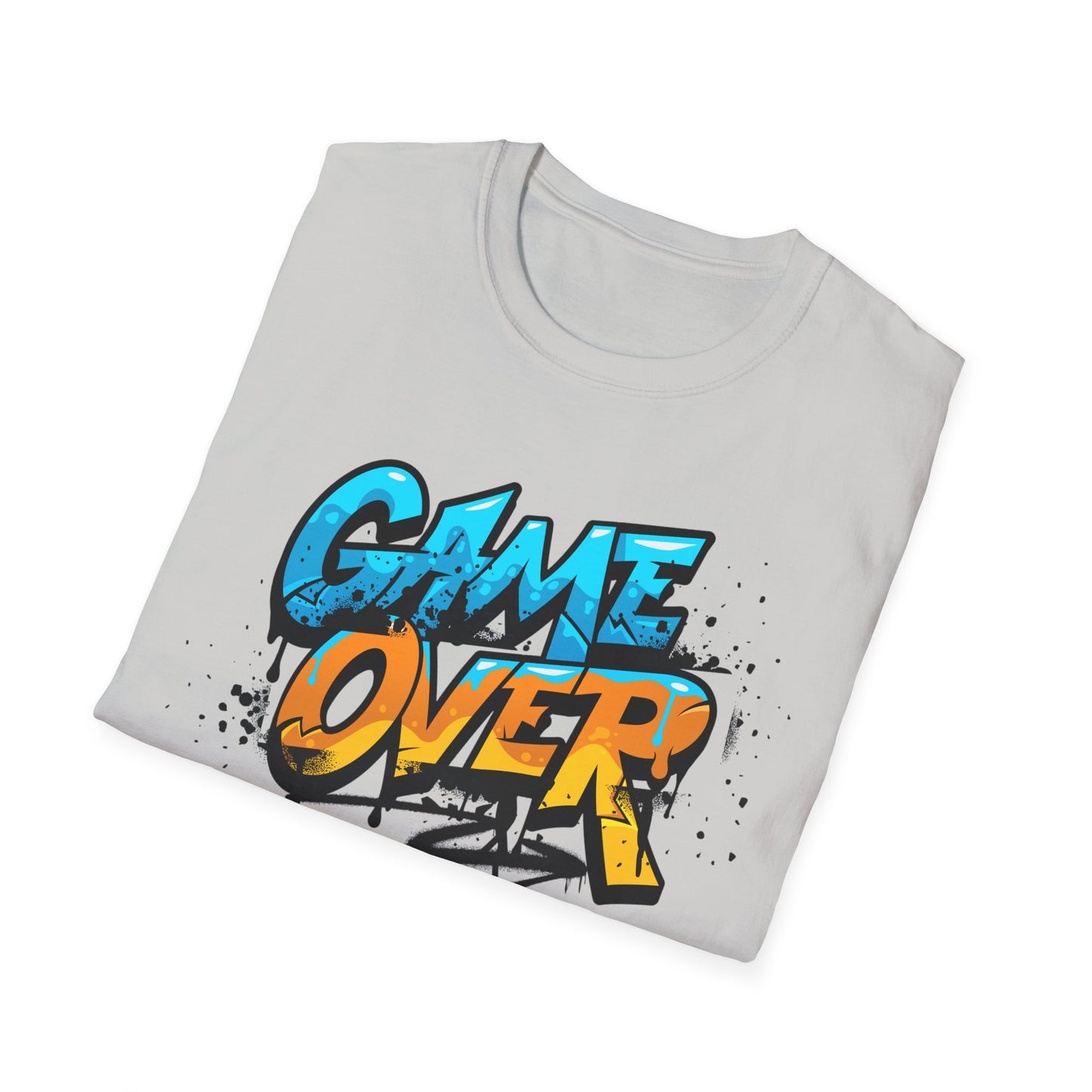 Unisex Softstyle T-Shirt - Gaming Game Over