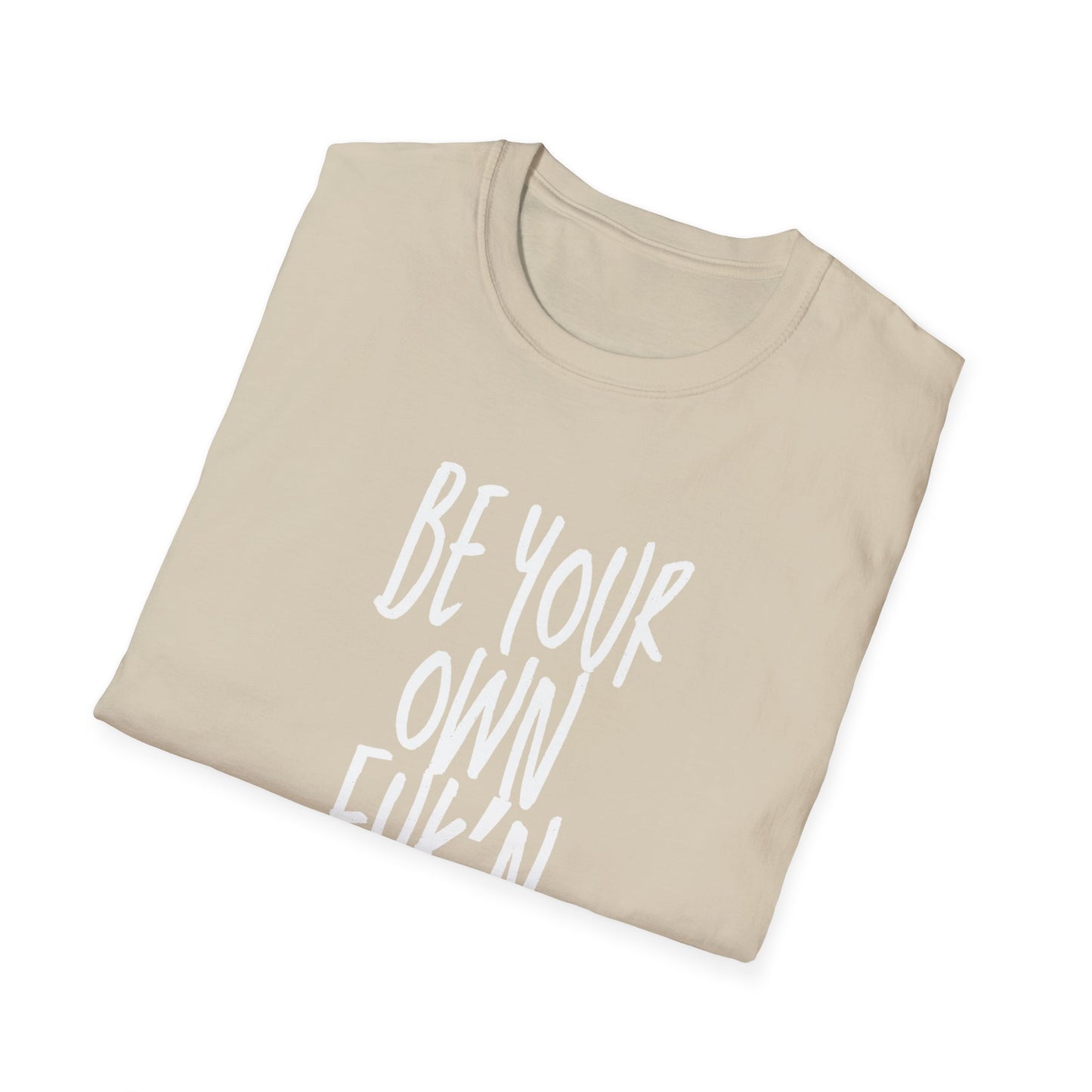 Be Your Own Hero Unisex Softstyle T-Shirt, Casual Graphic Tee, Comfortable Daily Wear, Great for Gifting, Perfect for Holidays