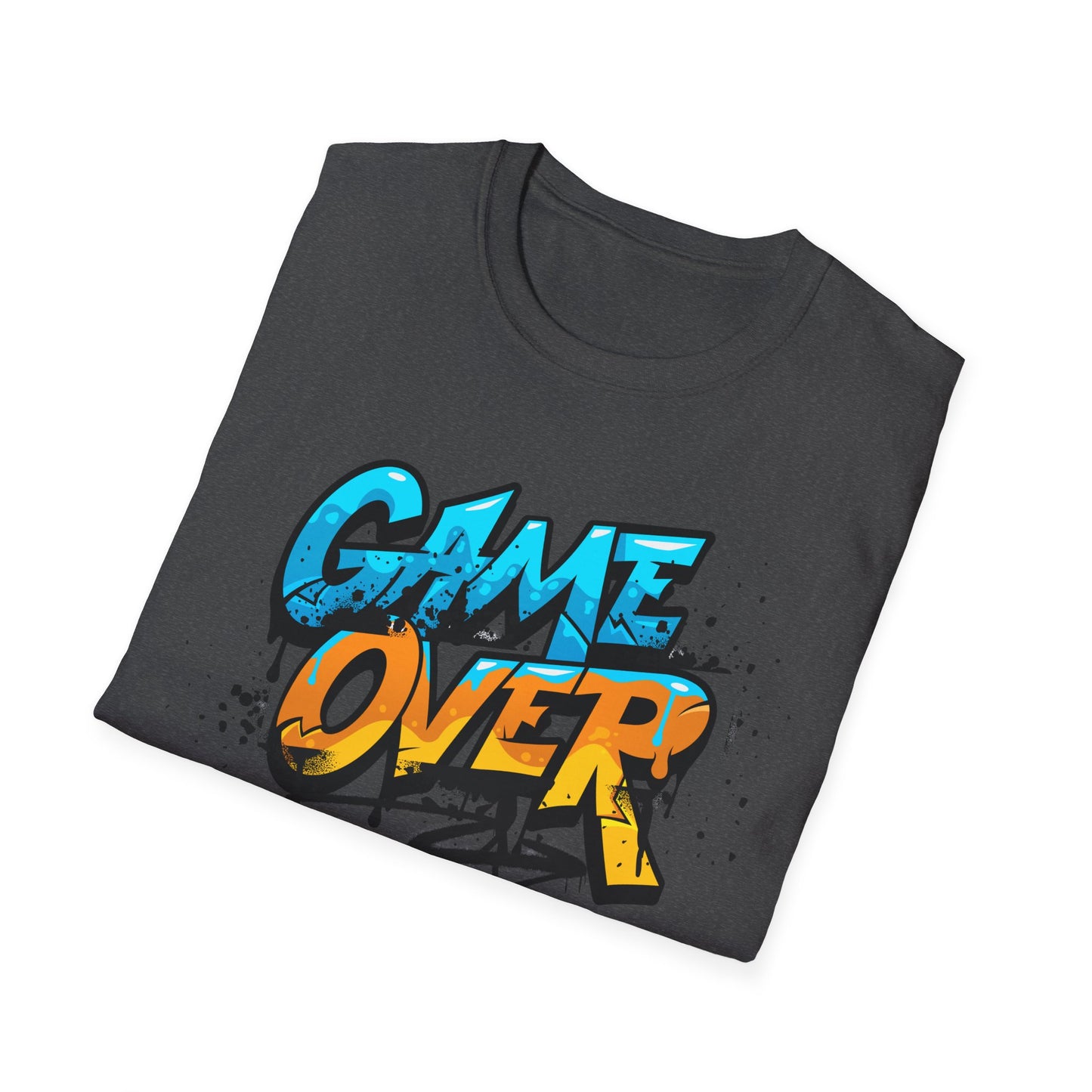 Unisex Softstyle T-Shirt - Gaming Game Over