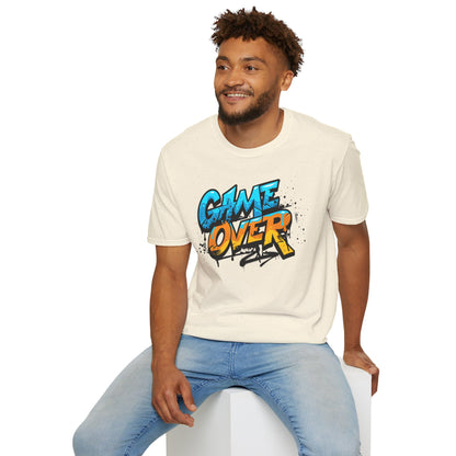 Unisex Softstyle T-Shirt - Gaming Game Over