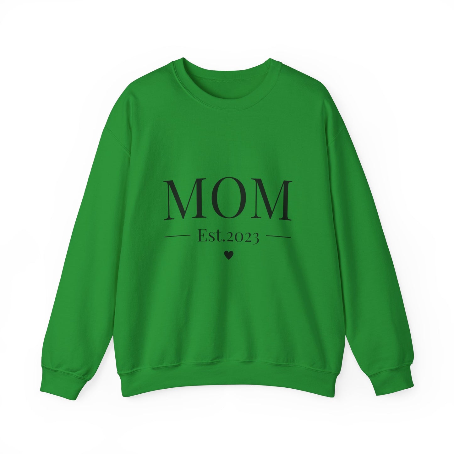 Mom Est. 2023 Crewneck Sweatshirt - Perfect Gift for New Moms