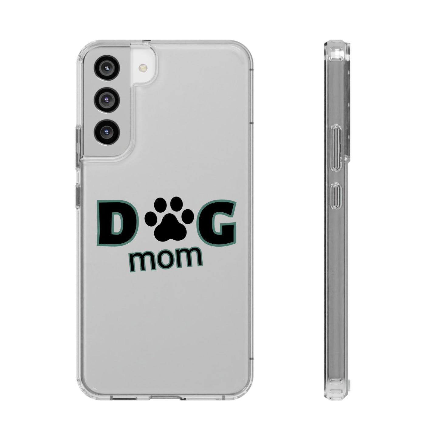 Dog Mom Clear Phone Case - Perfect Gift for Pet Lovers
