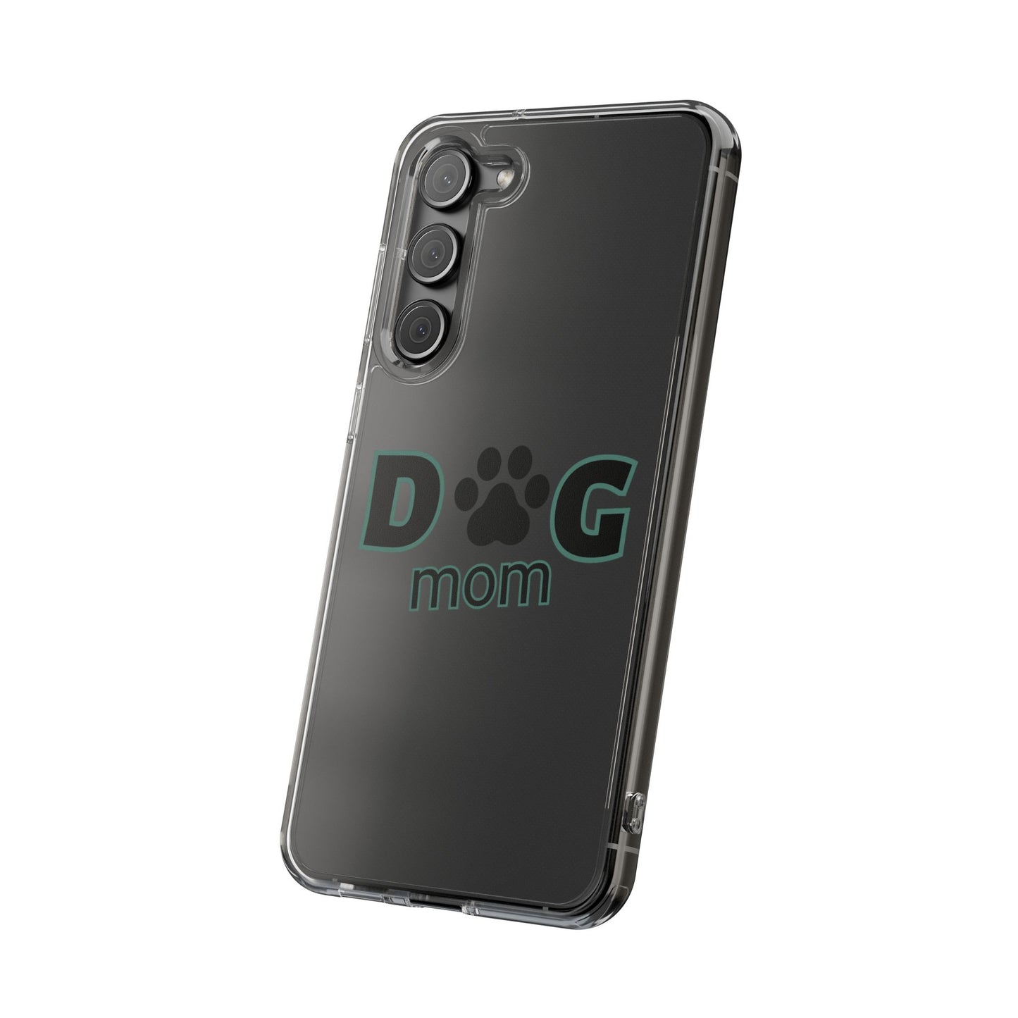 Dog Mom Clear Phone Case - Perfect Gift for Pet Lovers