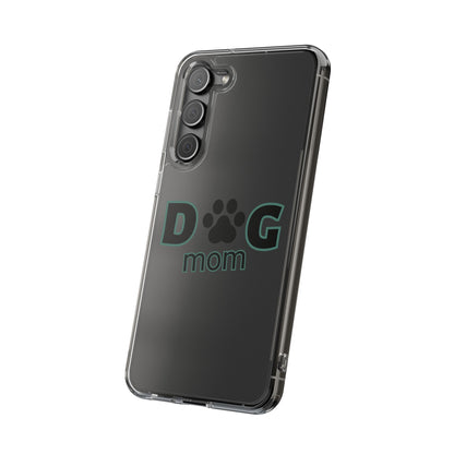 Dog Mom Clear Phone Case - Perfect Gift for Pet Lovers