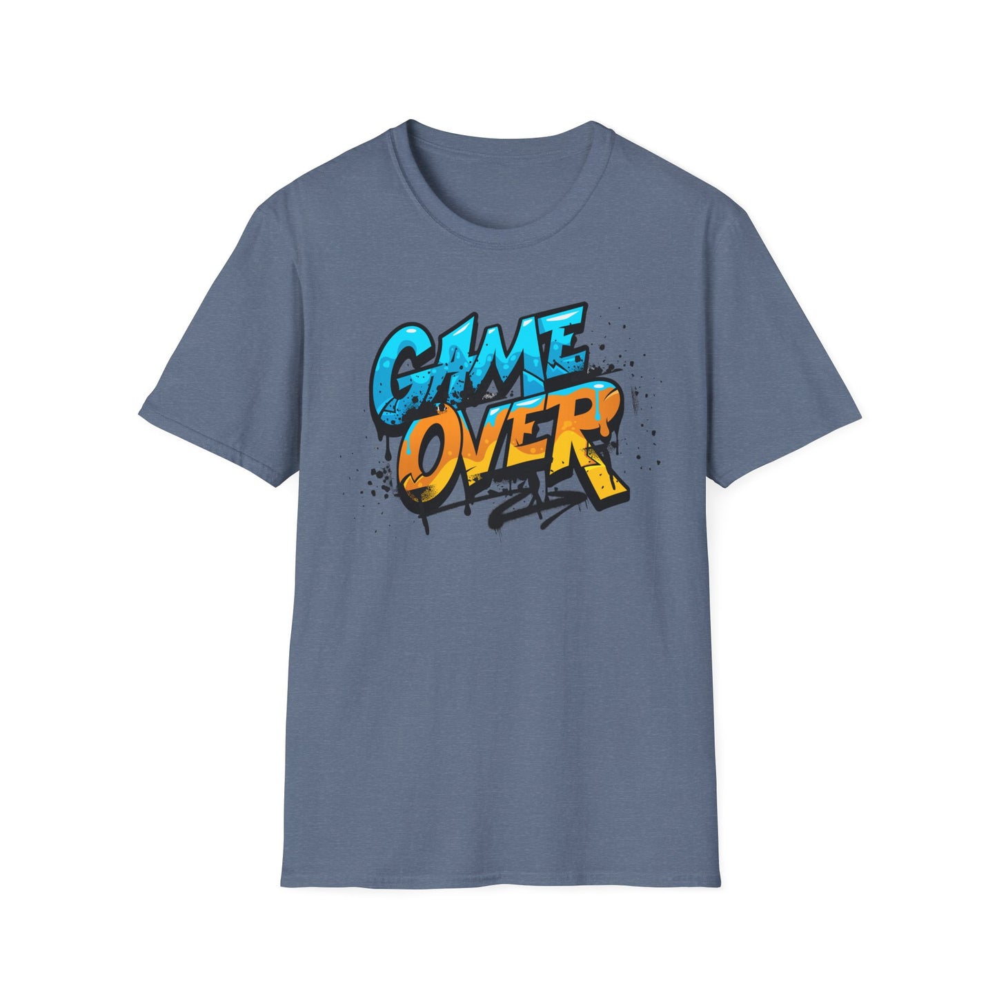 Unisex Softstyle T-Shirt - Gaming Game Over