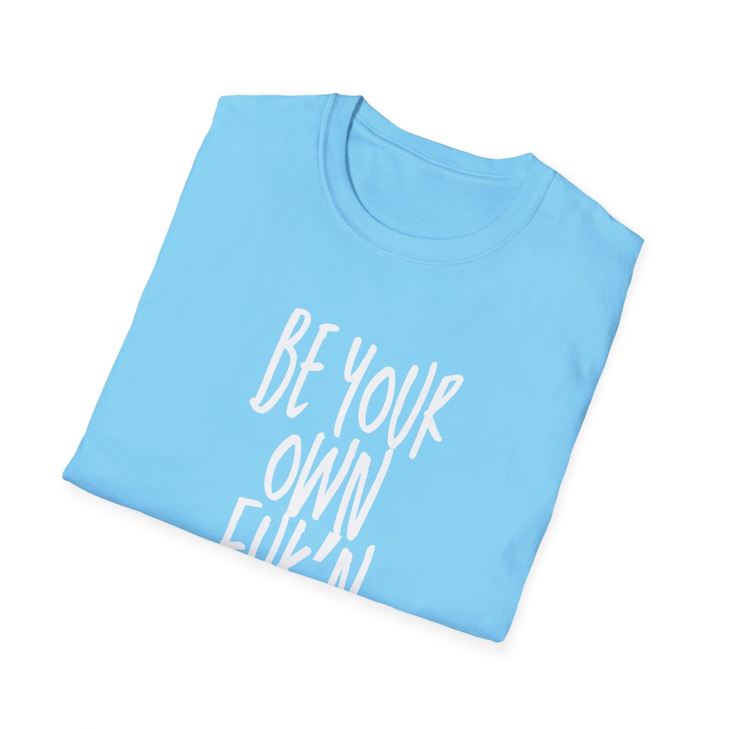 Be Your Own Hero Unisex Softstyle T-Shirt, Casual Graphic Tee, Comfortable Daily Wear, Great for Gifting, Perfect for Holidays