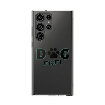 Dog Mom Clear Phone Case - Perfect Gift for Pet Lovers