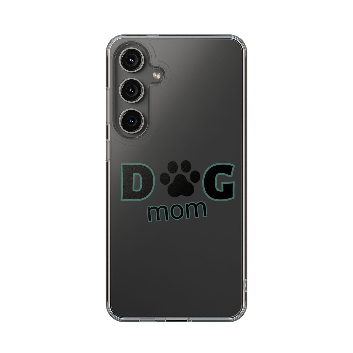 Dog Mom Clear Phone Case - Perfect Gift for Pet Lovers