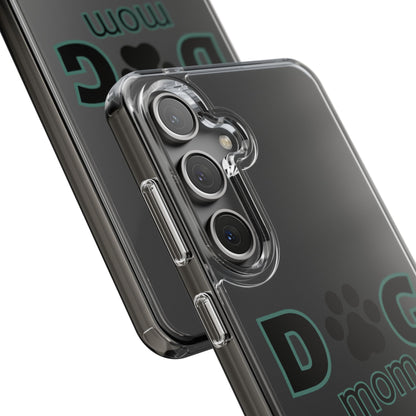Dog Mom Clear Phone Case - Perfect Gift for Pet Lovers