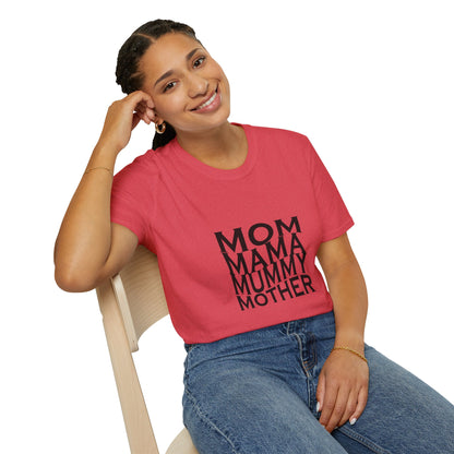 Mom-Inspired Unisex Softstyle T-Shirt | Perfect Gift for Mothers