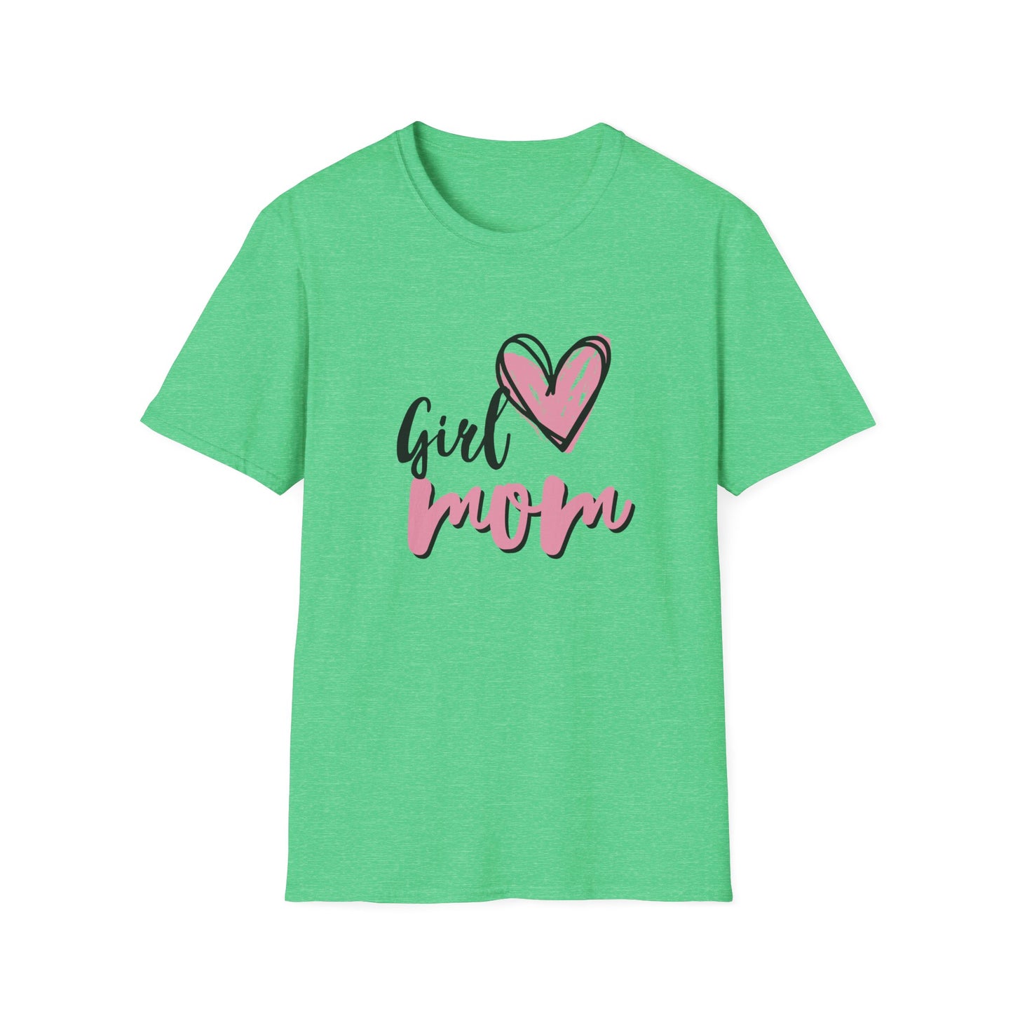 Girl Love Mom T-Shirt | Unisex Softstyle Tee for Mother's Day