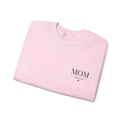 Mom Life Crewneck Sweatshirt - Cozy Unisex Pullover for Mother's Day