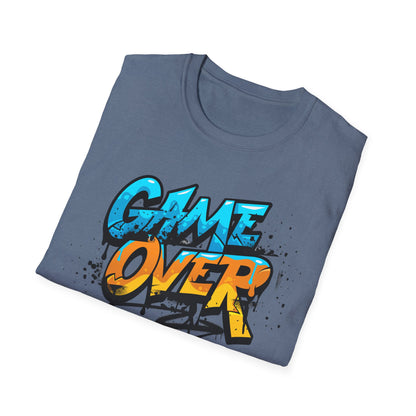 Unisex Softstyle T-Shirt - Gaming Game Over