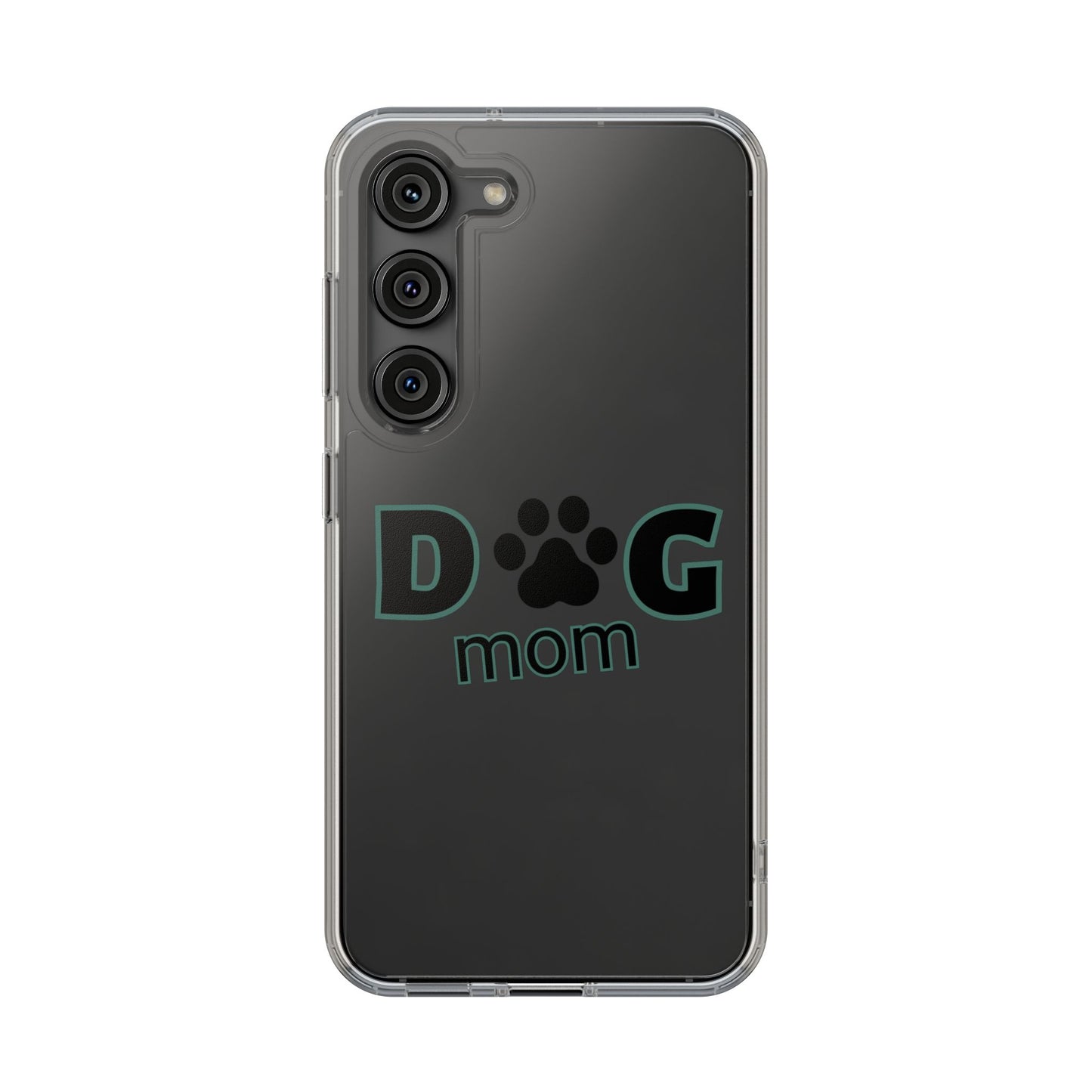 Dog Mom Clear Phone Case - Perfect Gift for Pet Lovers