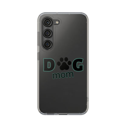 Dog Mom Clear Phone Case - Perfect Gift for Pet Lovers